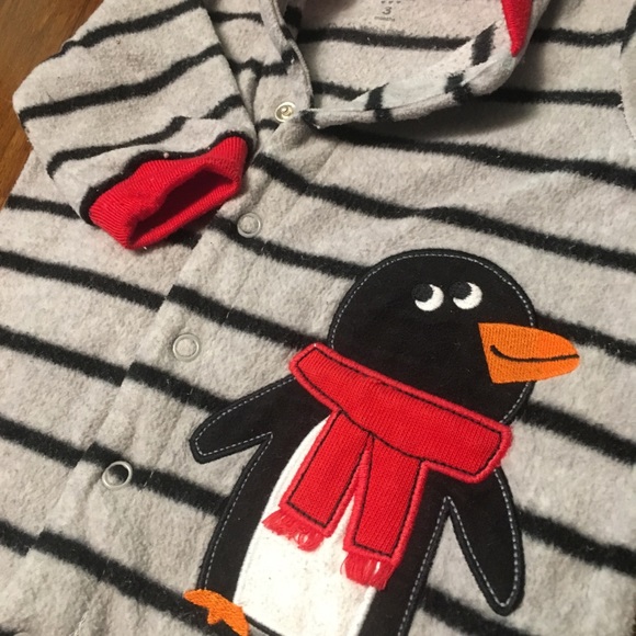 Fleece Footie Pajamas - Picture 3 of 4